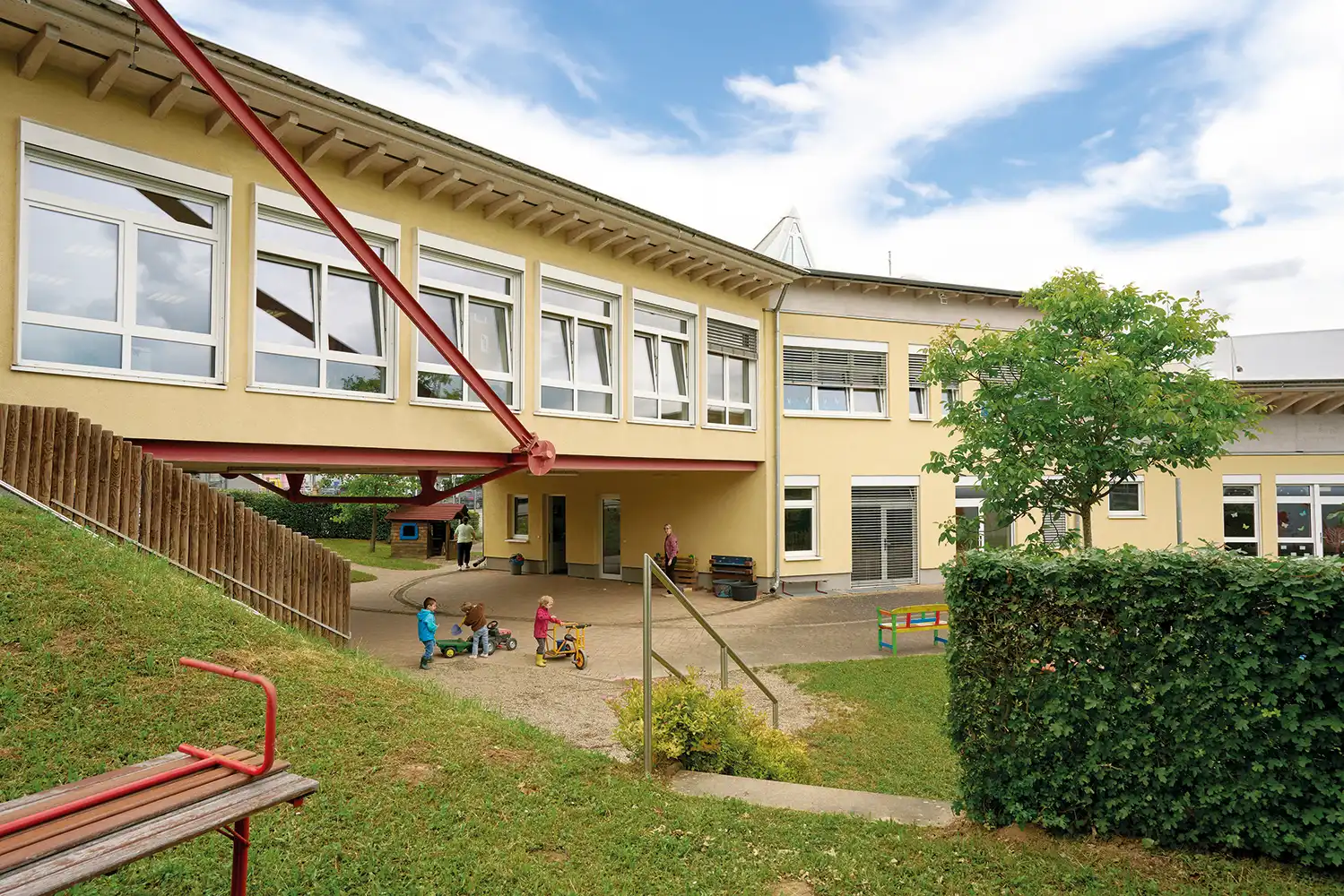 Außenansicht des Kinderhaus 
