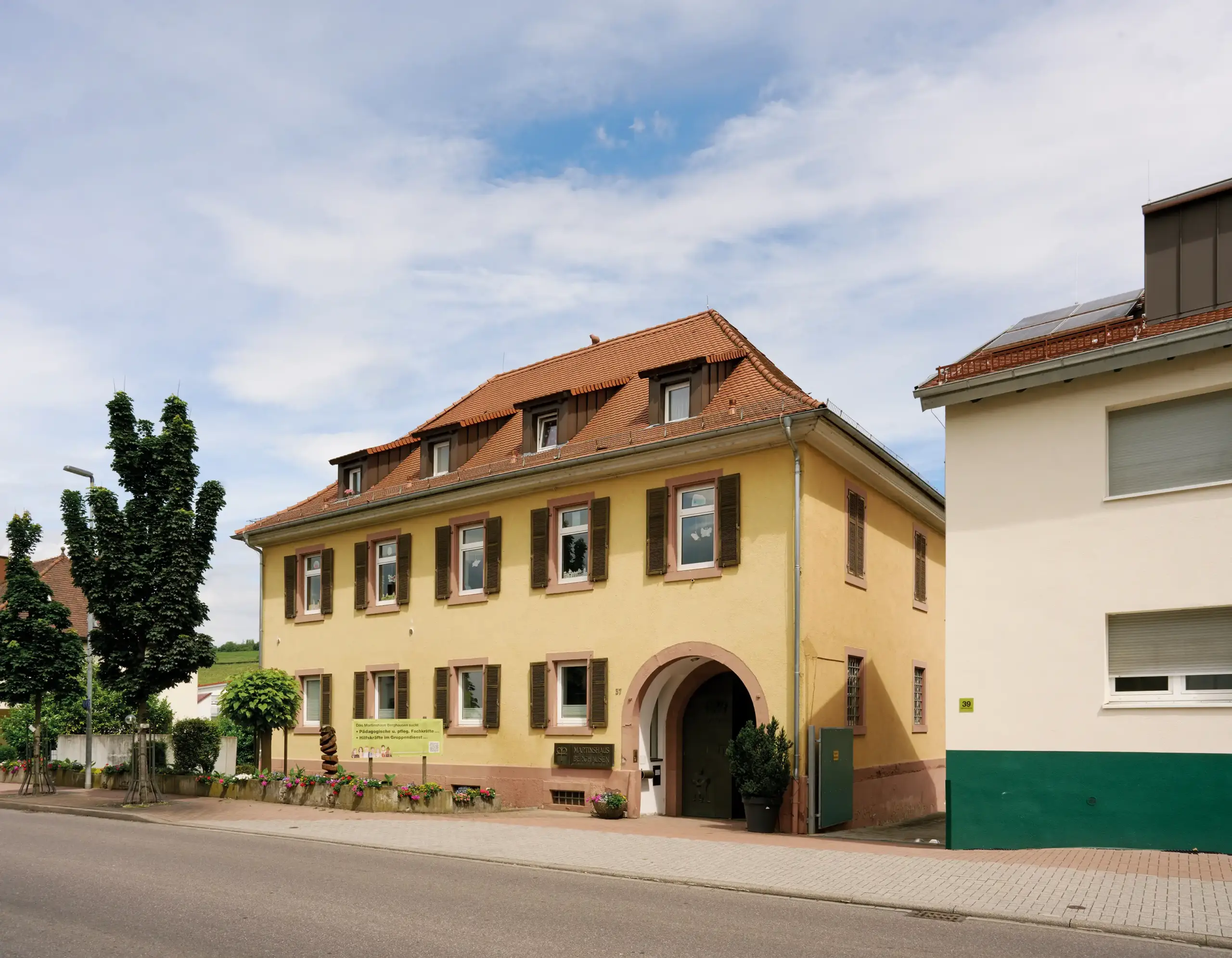 Außenansicht Martinshaus Berghausen